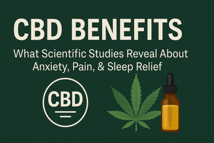 CBD Benefits Scientific Studies On Anxiety, Pain, & Sleep Relief