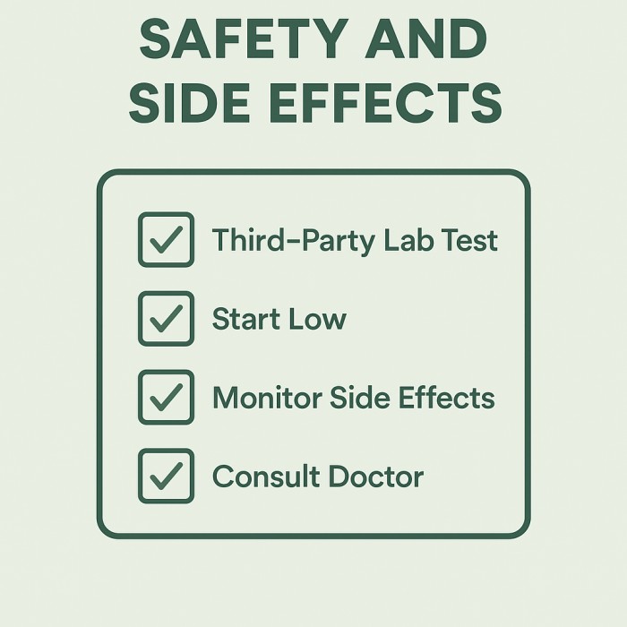 CBD Dosage Guide (2025): How Much To Take For Anxiety, Pain, & Better Sleep 4 CBD Safety and Side Effects